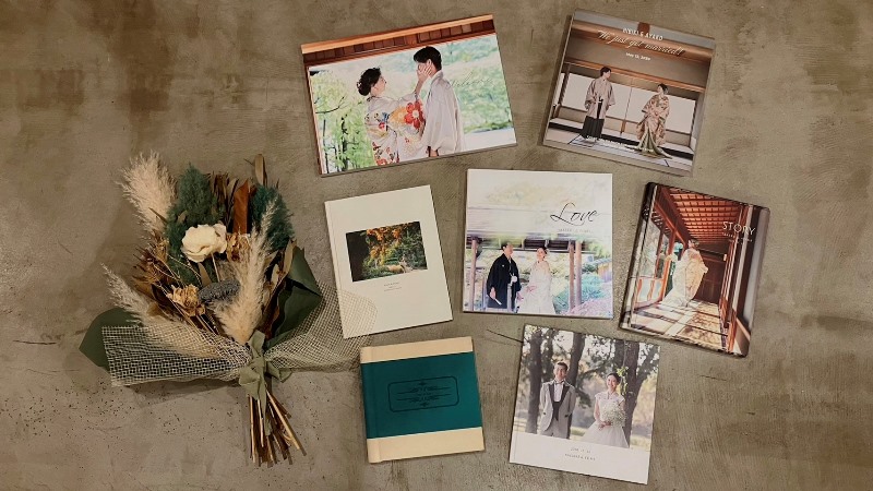 想い出に残すウェディングアイテム