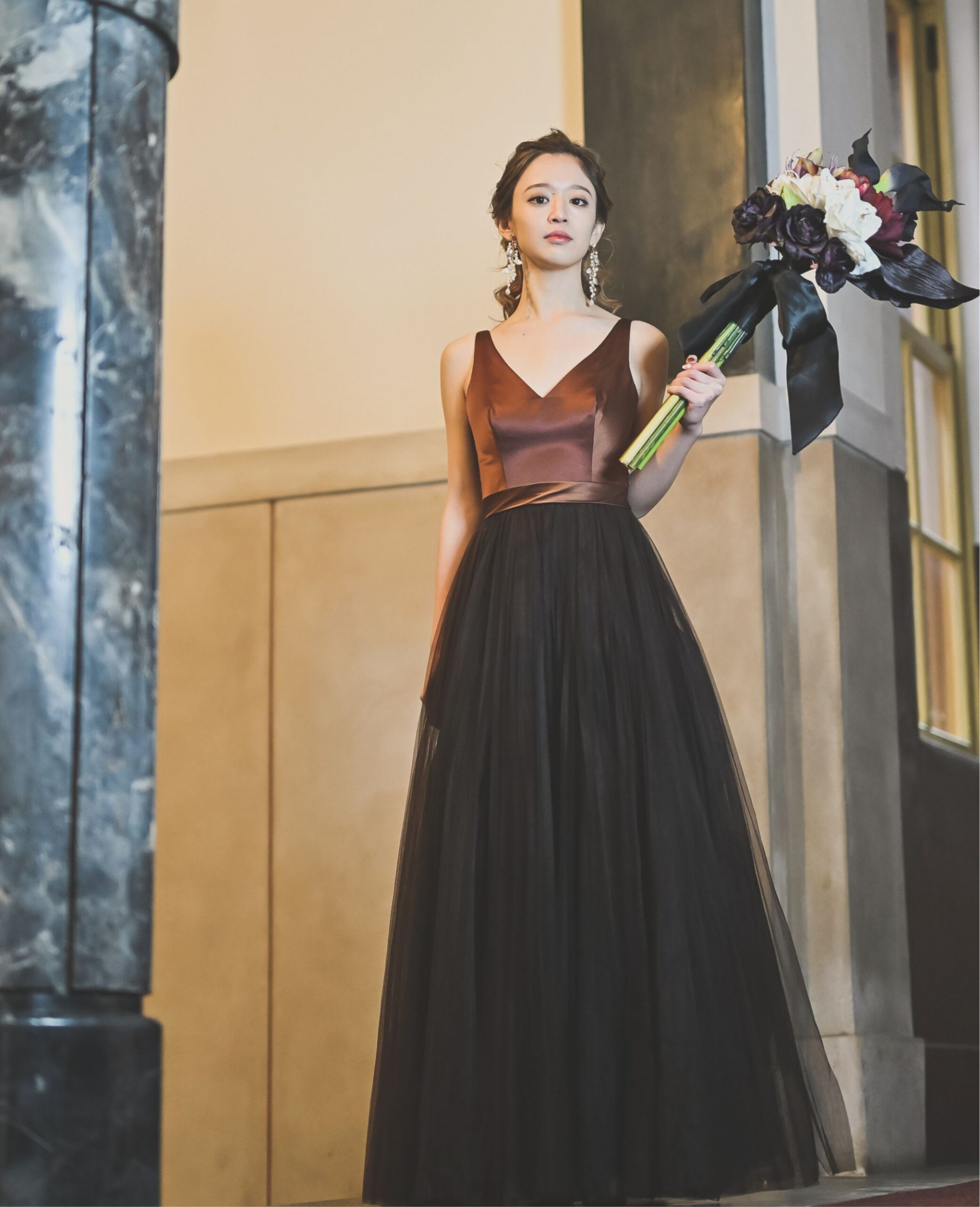 ショコラのカラードレス