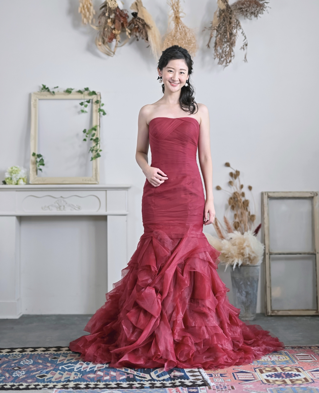 ボルドのカラードレス