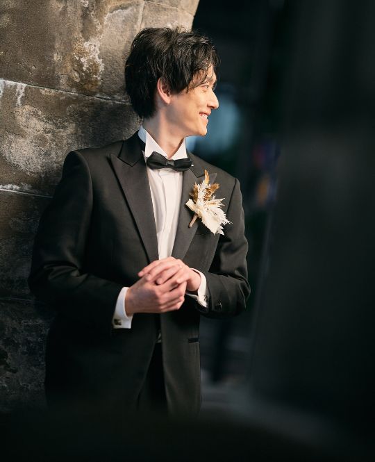 リッチブラックのタキシード