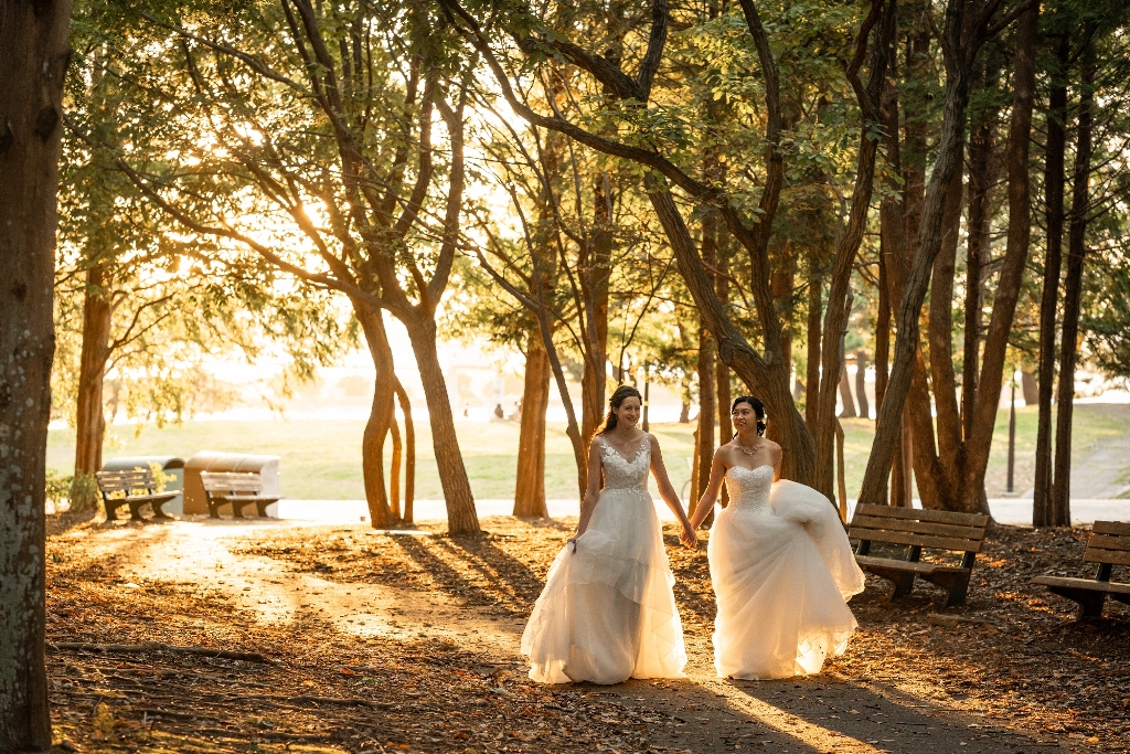 LGBTQ洋装ウェディングフォト