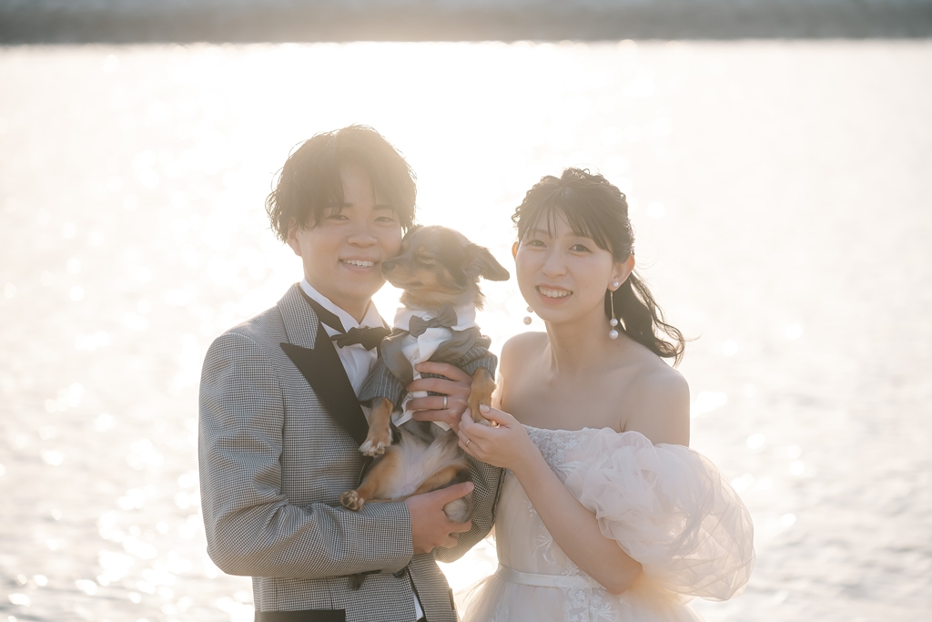 ペットと撮る前撮り