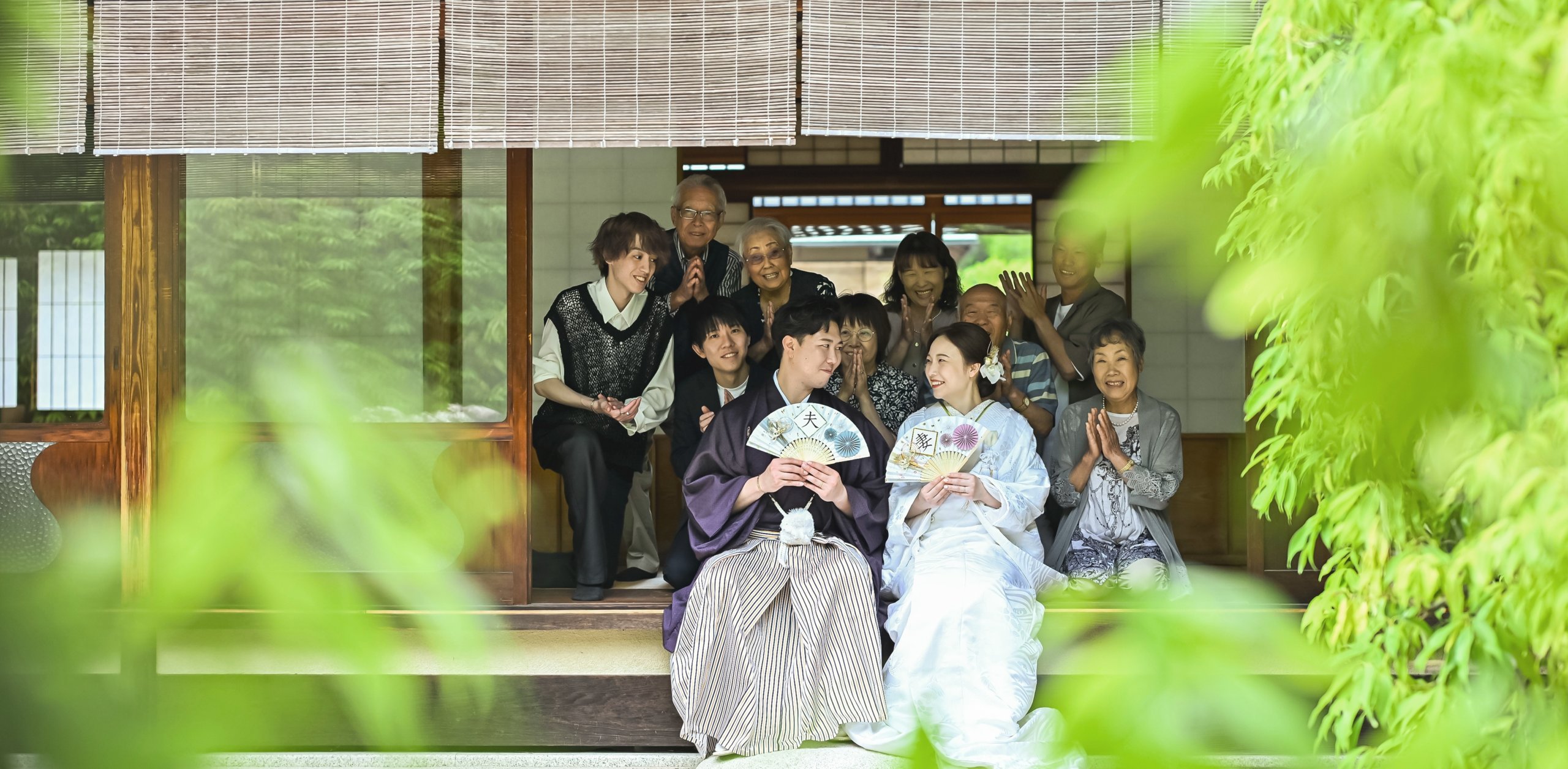 家族、子供と撮る絆の結婚写真