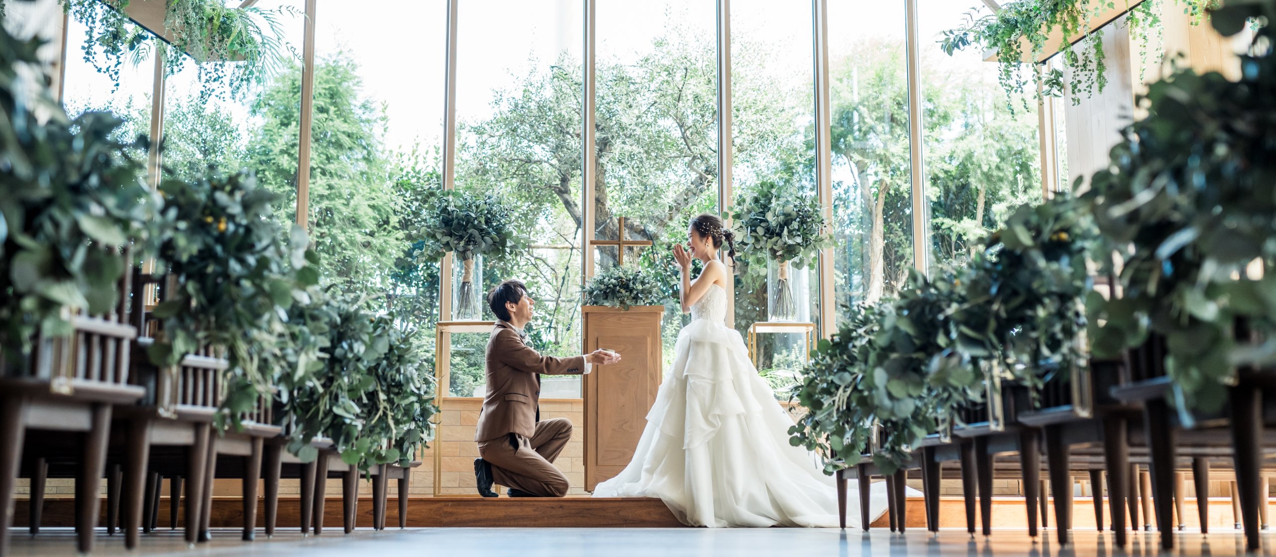 本格チャペルウェディングフォト＆モダンスタジオ和装フォト