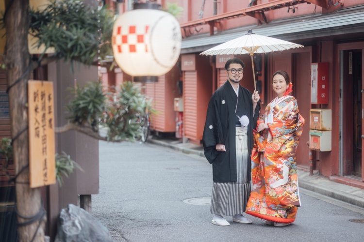 浅草 前撮り写真