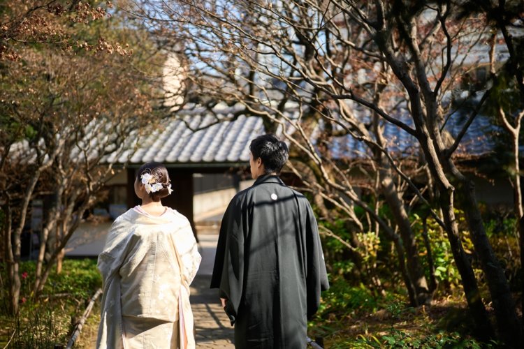 目白庭園 前撮り写真