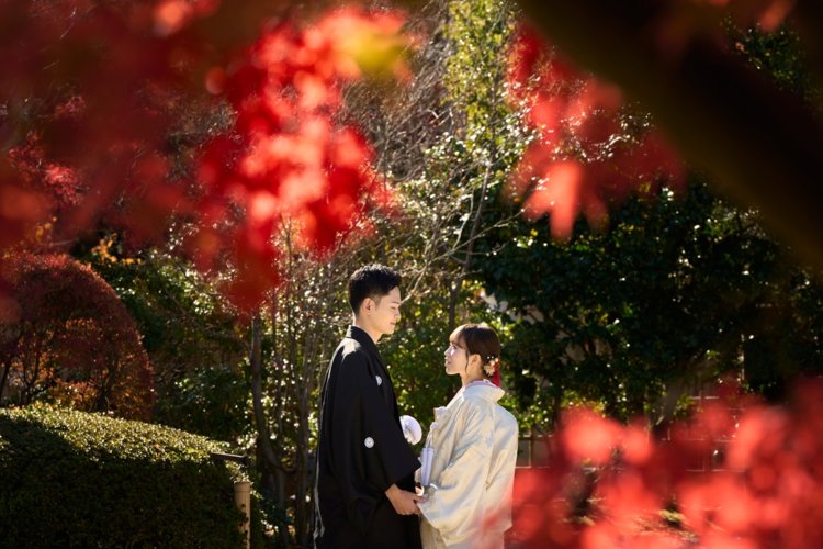 平成庭園 前撮り写真