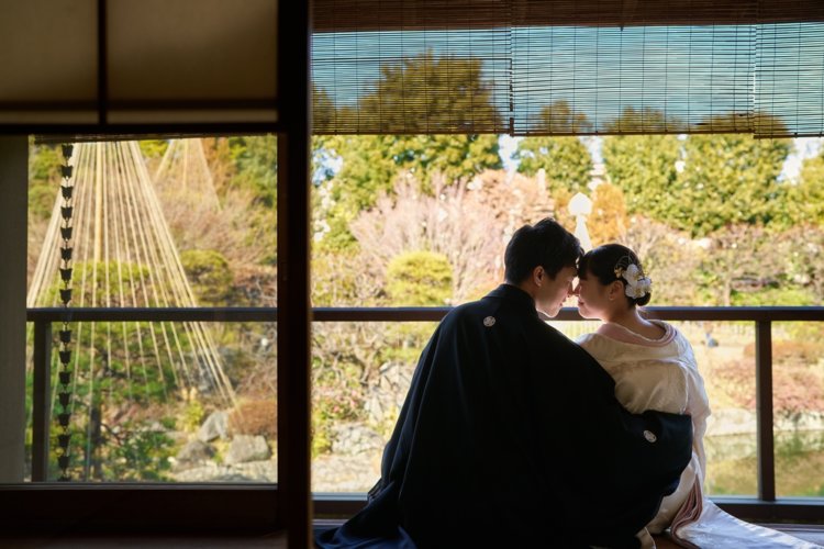 目白庭園 前撮り写真