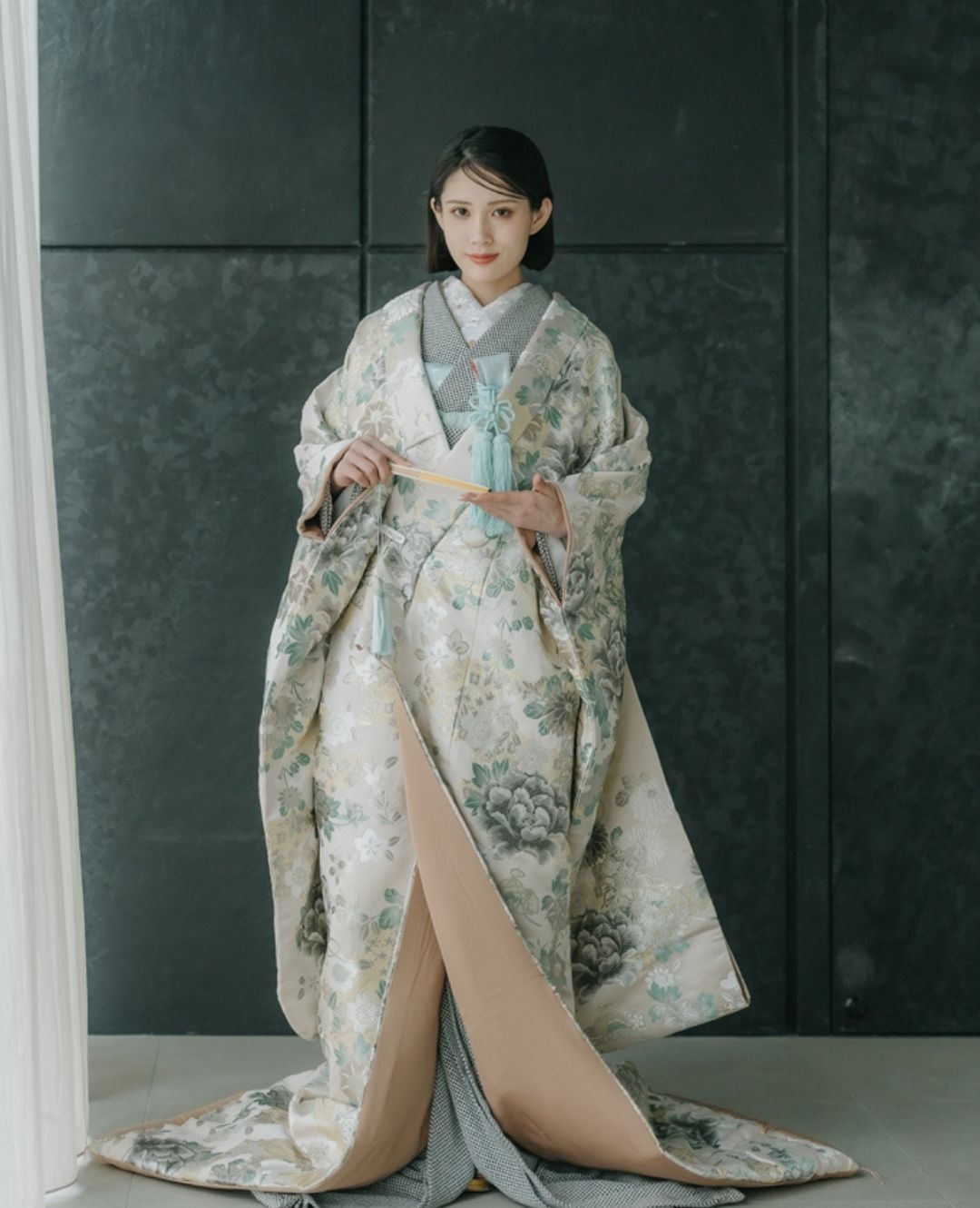 モスシリーズ スタジオ 和装前撮り 完成写真