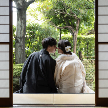 笑顔あふれるスタッフと叶えた、幸せな和装前撮り