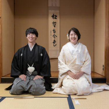 笑顔あふれるスタッフと叶えた、幸せな和装前撮り