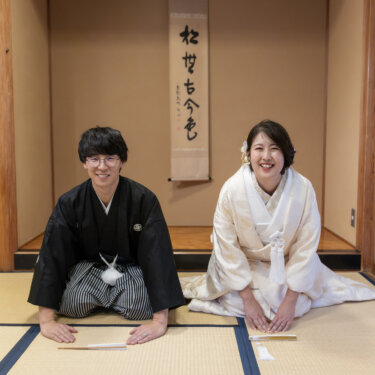 笑顔あふれるスタッフと叶えた、幸せな和装前撮り
