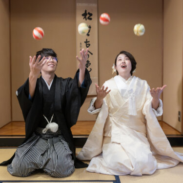 笑顔あふれるスタッフと叶えた、幸せな和装前撮り