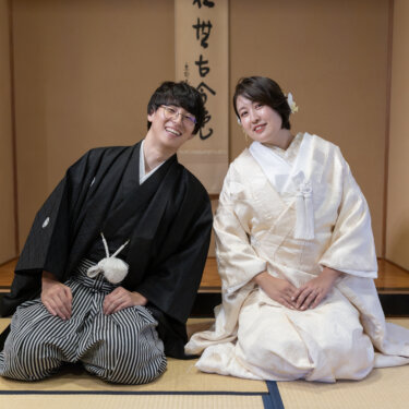 笑顔あふれるスタッフと叶えた、幸せな和装前撮り