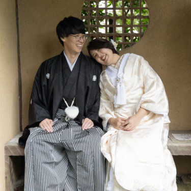 笑顔あふれるスタッフと叶えた、幸せな和装前撮り