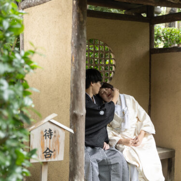 笑顔あふれるスタッフと叶えた、幸せな和装前撮り